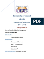 University of Gujarat (UOG) : Assignment #