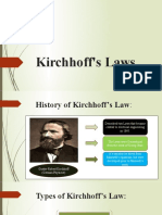 Kirchhoff's Laws