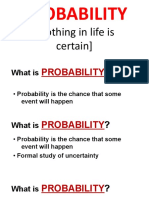 Neil Hubilla - Basic of Probability