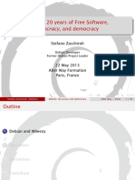 Debian: 20 Years of Free Software,: Do-Ocracy, and Democracy