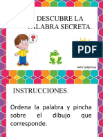 Descubre La Palabra Secreta para Niños