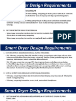 Requirenments Smart Dryer