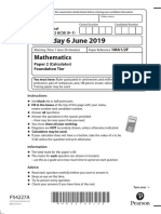 2019 June PAPER 2 F