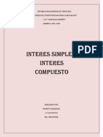 Interes Simple e Interes Compuesto Angelina Monetti