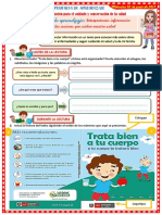 DIA 2 Interpretamos Información Sobre Las Acciones Que Cuidan Nuestra Salud