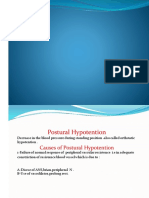 Postural Hypotesion