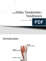 Achilles Tendonitis Presentation