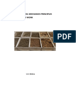 Hand Book On Soil Mechanics Principles Applied To Earthworks