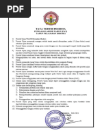 TATA TERTIB PESERTA
