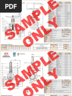 Sample Only: Api 6A, Api Q1