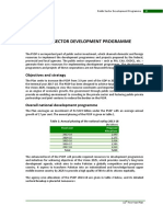 Public Sector Development Programme: Objectives and Strategy