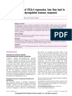 Disorders of CTLA 4 Expression, How They Lead To.6