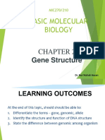 Basic Molecular Biology: Gene Structure