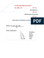 Test de Ruffier Dickson (P1,+ P2, + P3) - 200 / 10 P1 X 4 (P2 X 4 (P3 X 4 (