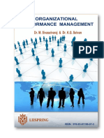 Organizational Performance Management