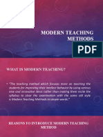Modern Teaching Methods