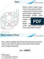 Prinsip Kerja Motor Induksi 3 Phase