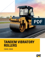 Tandem Vibratory Rollers: CB44B, CB54B