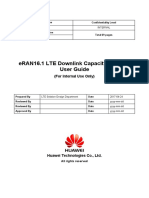 54 eRAN16.1 LTE Downlink Capacity Solution User Guide