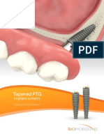 Tapered PTG: Implant System