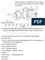 Interfacing ADC with 8085 Microprocessor using 8255 PPI