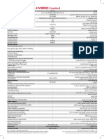 19ym Camry Hev Spec Sheet