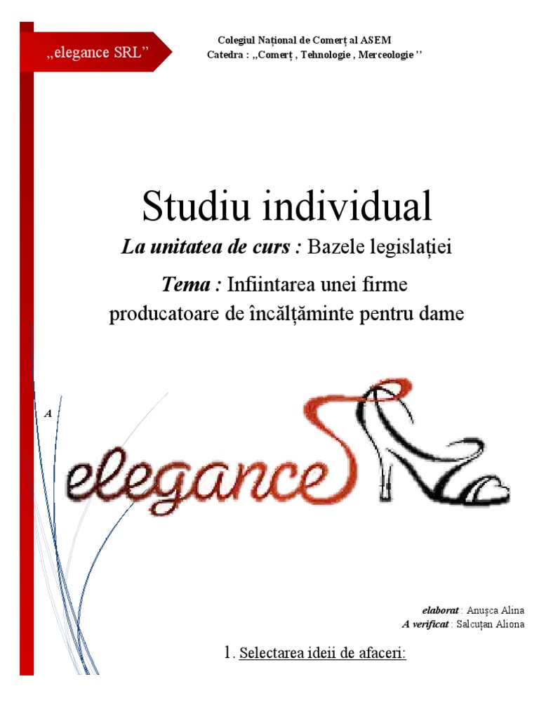 Studiu Bazele Legislației | PDF