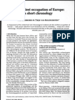 Roebroeks & Van Kolfschoten (1994) - The Earliest Occupation of Europe: A Short Chronology