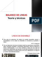 Balance de Linea