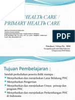 Public Health Care / Primary Health Care: Nindawi, S.Kep - NS., MM