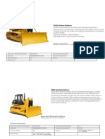 SD22S Wetland Bulldozer: Applicable Working Conditions