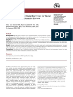The Effectiveness of Facial Exercises For Facial Rejuvenation: A Systematic Review
