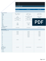 Comparison Report Sample