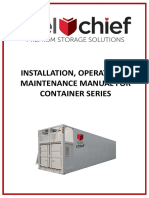 Installation, Operation & Maintenance Manual For Container Series