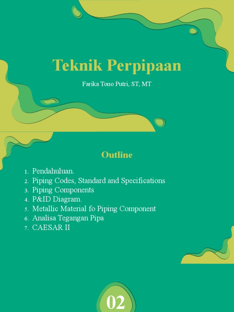Kode dan Standar Perpipaan ASME | PDF