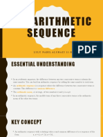 9-2 Arithmetic Sequence: Lulu Nabil Alghazi 11-B