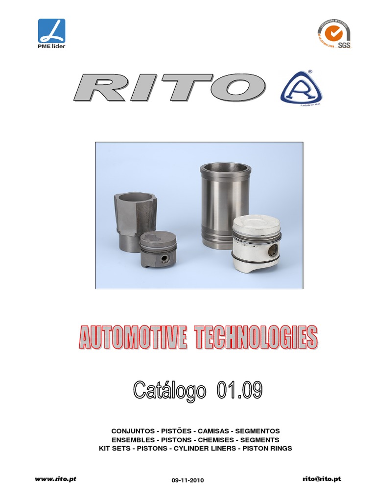 Catálogo RITO - 01.09 | PDF | Mini | Motor Vehicle Manufacturers