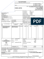 Tax invoice for export goods to Malaysia