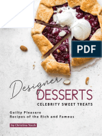 Designer Desserts Celebrity Sweet Treats