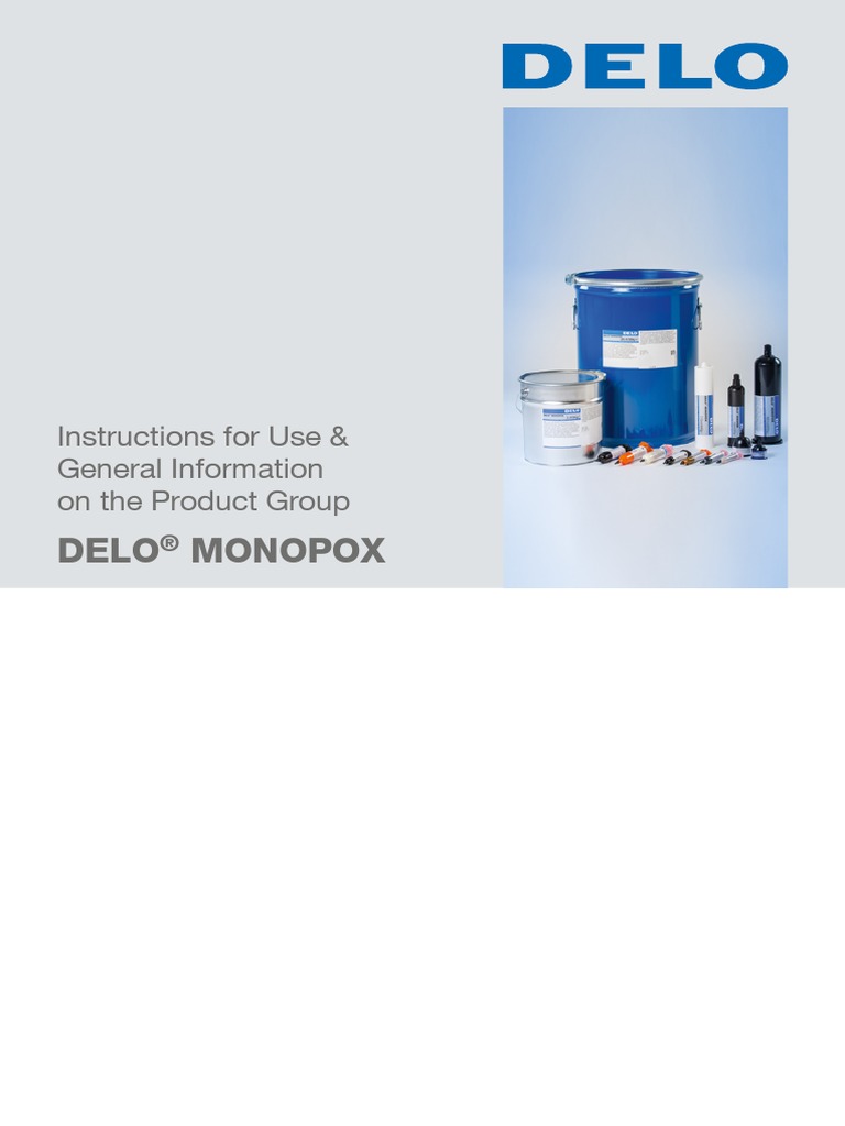 Ficha Tecnica Delo Monopox PDF Adhesive Copyright