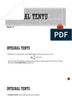 15 - Integral Tentu