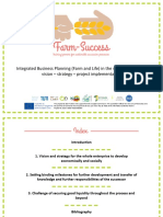 Integrated Business Planning (Farm and Life) in The Succession Phase: Vision - Strategy - Project Implementation