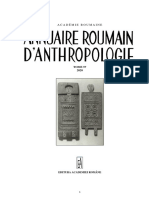Annuaire Roumain Danthropologie Vol. 57 - 2020