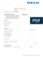 Delo Katiobond OB678: Modified Epoxy Resin - 1C - UV-curing