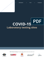 Coronavirus Testing Site April 2020