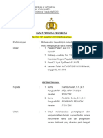 Surat Penyidikan