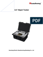 5.4.1 VLF Hipot Tester-User Manual