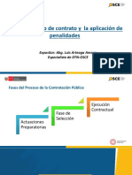 PPTs Incumplimiento Del Contrato y Aplicación de Penalidades PDF