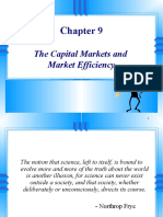 The Capital Markets and Market Efficiency