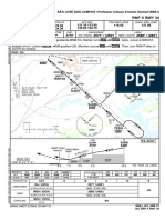 IAC Chart for Sao Jose dos Campos Airport Approach